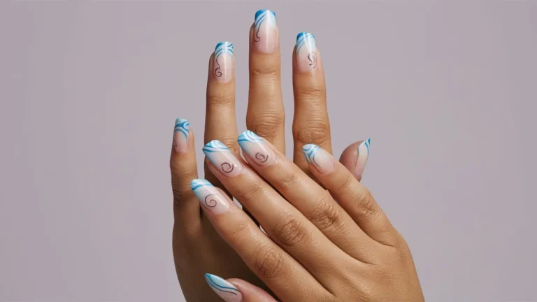 Light Blue Nail Design Ideas